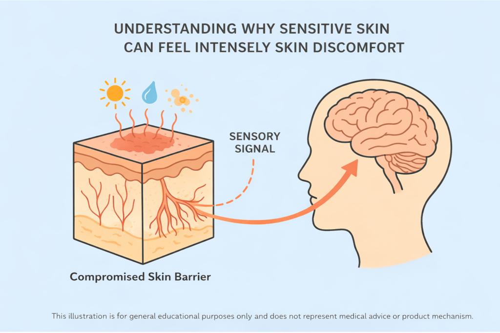 Understanding Why Sensitive Skin Can Feel Intensely Skin Discomfort